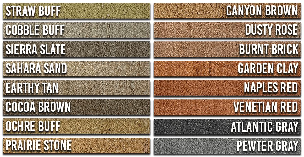 CurbColor™ Swatches