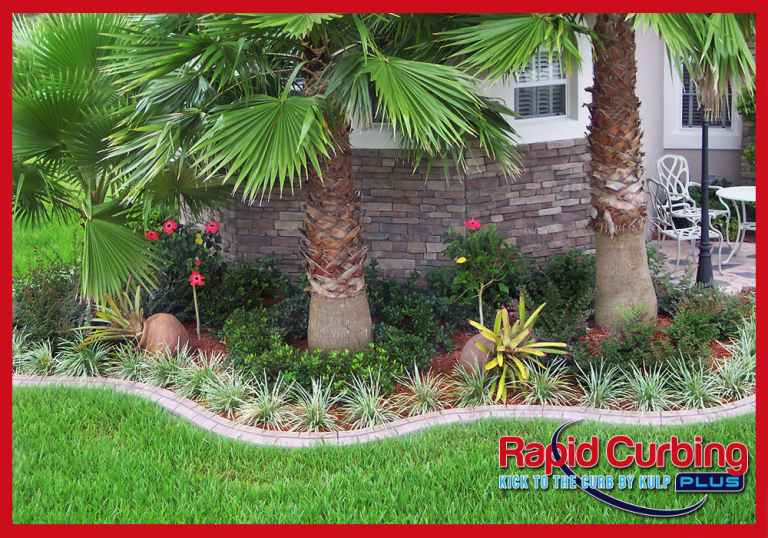Custom Stamped Edging - Paver